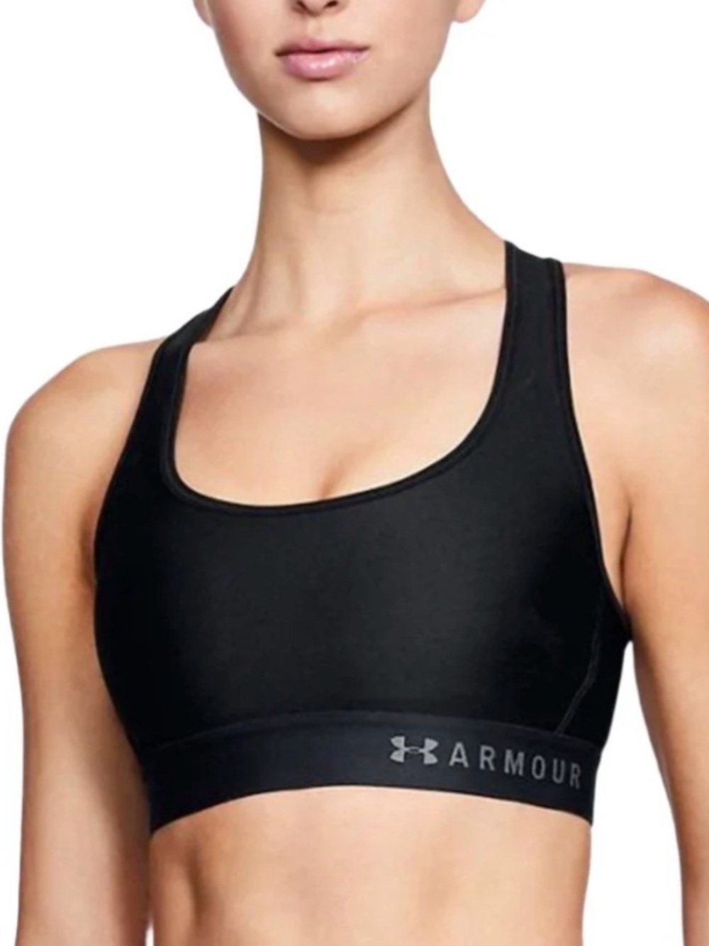 Under Armour Black cross back Sports Bra
